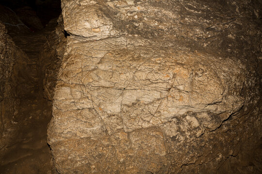 Speleology. The Bacho Kiro cave, Dryanovo, Bulgaria.