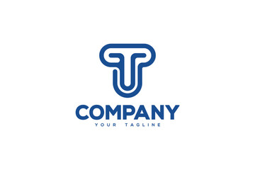 Letter T Logo Design - Logo Design Template	