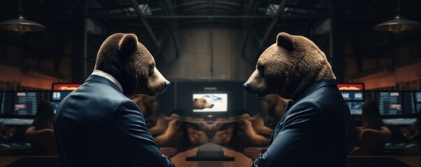 bears wear suits