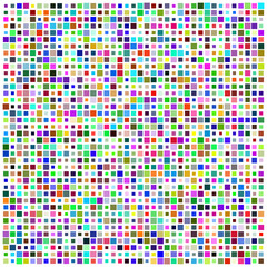 seamless pattern with coloured squares
