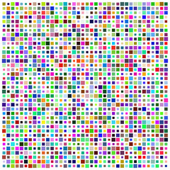 seamless pattern with coloured squares