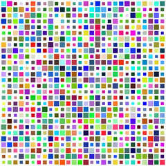 seamless pattern with coloured squares