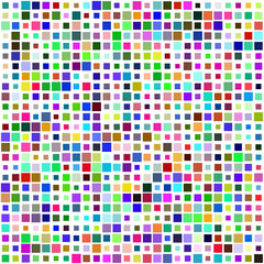 seamless pattern with coloured squares