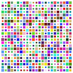 seamless pattern with coloured squares