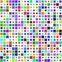 seamless pattern with coloured squares