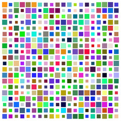 seamless pattern with coloured squares