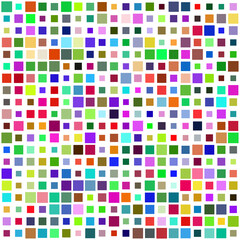 seamless pattern with coloured squares