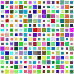 seamless pattern with coloured squares