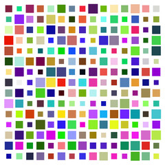seamless pattern with coloured squares