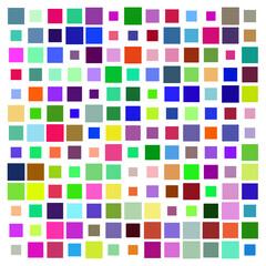 seamless pattern with coloured squares