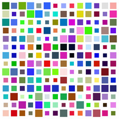 seamless pattern with coloured squares