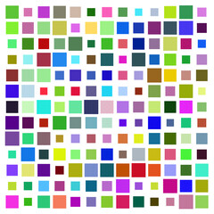 seamless pattern with coloured squares