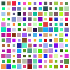 seamless pattern with coloured squares