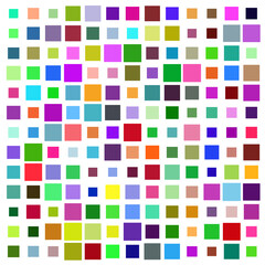 seamless pattern with coloured squares