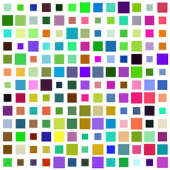 seamless pattern with coloured squares