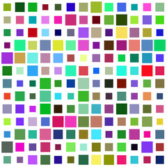 seamless pattern with coloured squares