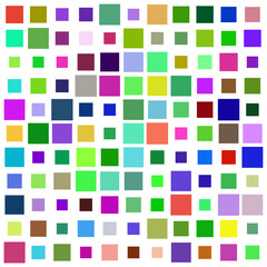 seamless pattern with coloured squares