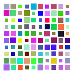 seamless pattern with coloured squares