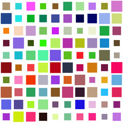 seamless pattern with coloured squares
