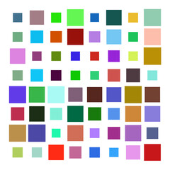 seamless pattern with coloured squares