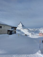 Matterhorn seen from Berghaus Riffelalp