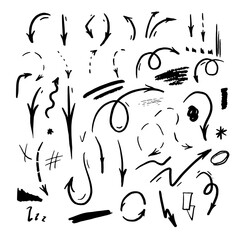 anime emotion effect sketch style