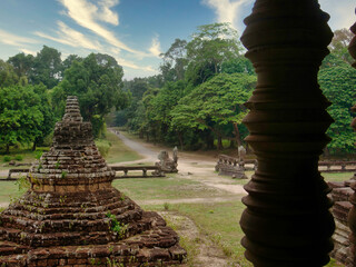 Angkor Wat temple is the heart of Cambodia,the national symbol,the symbol of the Khmer civilization...