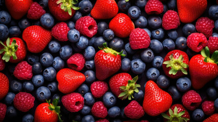 Fruit food blueberry sweet organic fresh berries raspberry healthy red