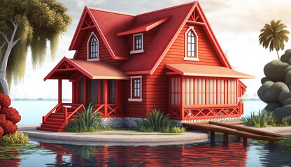French Polynesia overwater bora resort luxury house pictures