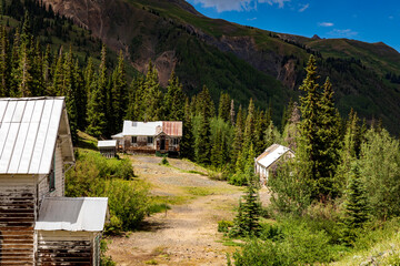 Old Abandoned Mining Town