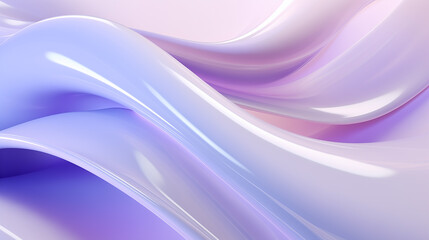 Abstract iridescent holographic vibrant texture. Color flow design. Colorful abstract gradient. Liquid waves for music poster, cover, banner, placard, flyer, presentation. 3D render