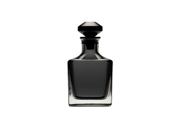 bottle of perfume isolated