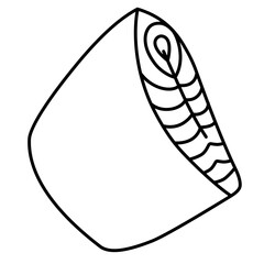 tuna outline icon
