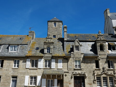Maisons en pierre dans Roscoff