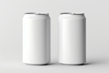 Mockup of a beer can, soda can
