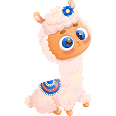 Cute Llama  alpaca