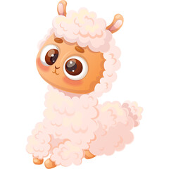 Cute Llama  alpaca