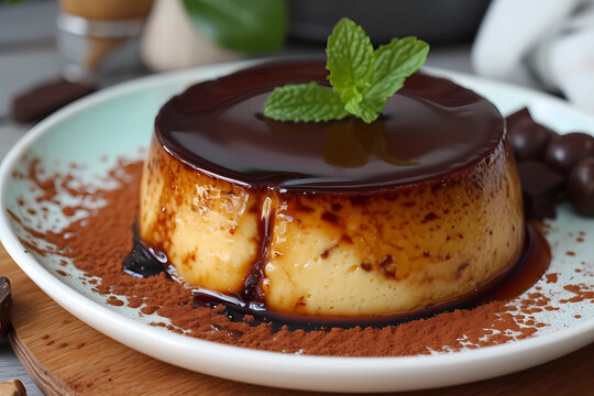 Chocoflan - A popular Mexican dessert, chocoflan combines layers of chocolate cake and creamy flan (caramel custard) in one delicious treat