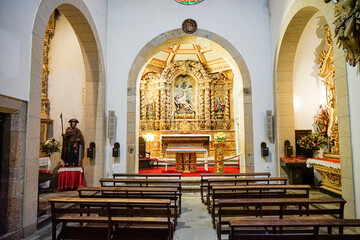 Obraz premium church enclosure in the city of Braga in reference to the suffrage by the archbishops