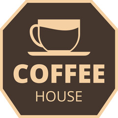 City coffee house icon cartoon vector. Street cafeteria. City bar tavern