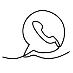 continuous telephone line