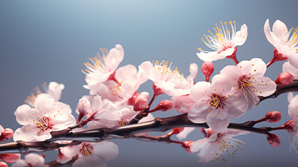 Celebrating nature's ephemeral beauty: the enchanting allure of cherry blossoms in spring, a symphony of pink blooms heralding renewal, serenity, and the timeless grace of fleeting floral elegance.