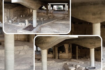 The Basilica of the Annunciation in Nazareth,Israel,stands on the site where the archangel Gabriel...