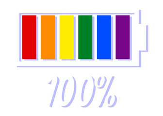 LGBT icon, pride month illustration t shirt design, illustration flat design