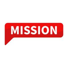 Mission Red Rectangle Shape For Task Job Information Detail Announcement Promotion Social Media Business Marketing
