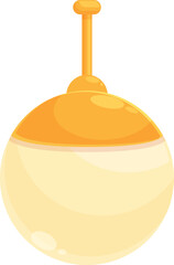 Pearl earrings icon cartoon vector. Style accessory luxury. Gift sale