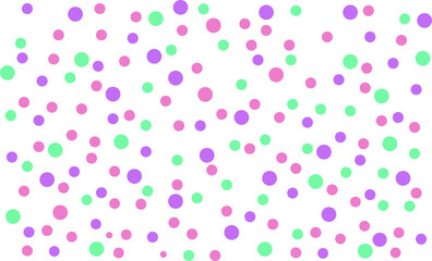 Abstract colorful dots background