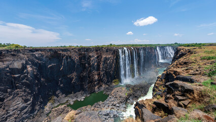 Obraz premium Victoria Falls National Park, Zimbabwe