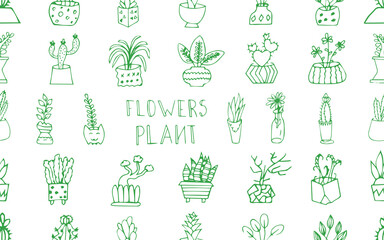 the pattern. flowers. a pattern with flowers. for textiles. a gift wrapper. package. print. the doodle pattern. vector. on a white and colored background.
