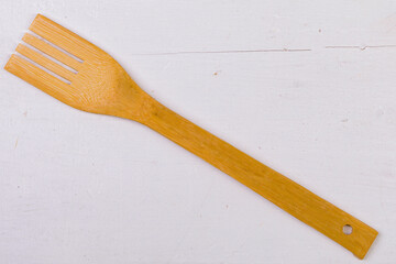 wooden spoon and fork